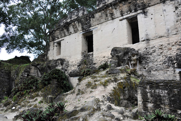 White-washed building at the east end of the Central Acropolis