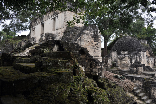 At its peak, Tikal had up to 90,000 inhabitants with the peak around 830 AD