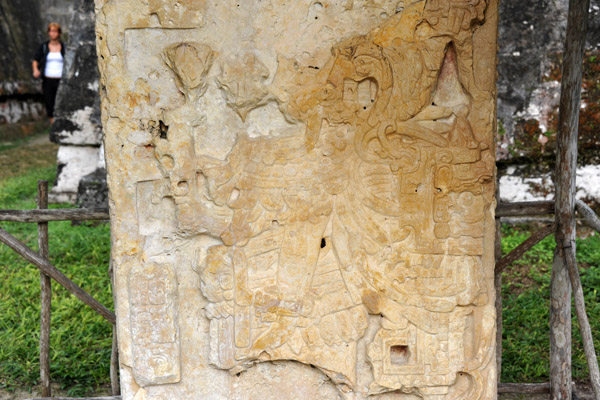 Stela on the Gran Plaza, Tikal