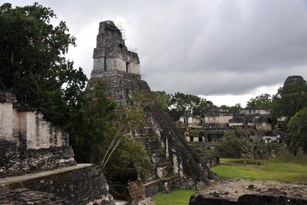 Temple of the Grand Jaguar from the Northern Acropolis