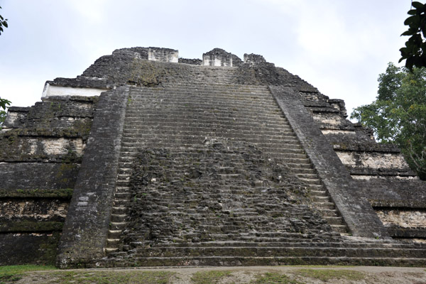 Talud-Tablero Temple, 22m tall with a ruined shrine at the summit