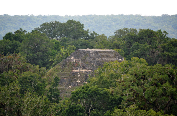 The Great Pyramid of the Lost World from the top of Temple IV