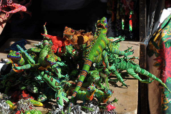 Beaded lizards, Chichcastenango Market