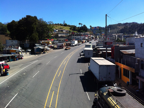 Panamericana at Los Encuentros, Guatemala