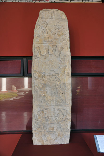 Stela 3 of Ceibal (Petén), Late Classic Period, 810 AD