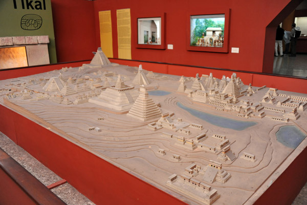 Model of the City of Tikal, Museo Nacional Arqueología
