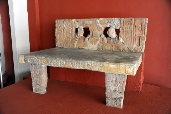 Throne 1 of Piedras Negras, Late Classic Period, 785 AD