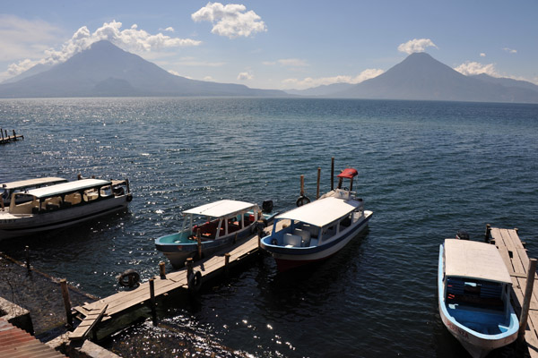 Only the public boats to Santiago de Atitlán leave from this part of Panajachel