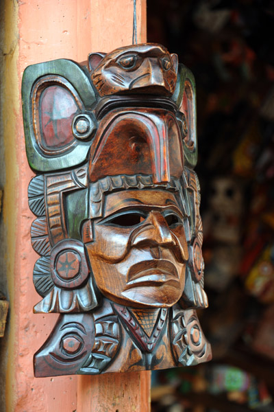 Guatemalan mask, Panajachel