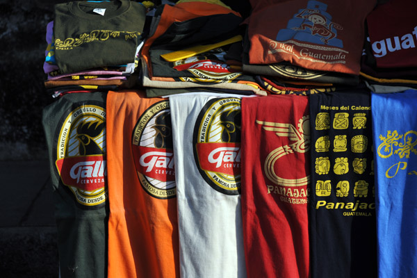 Gallo Cerveza T-shirts, Panajachel
