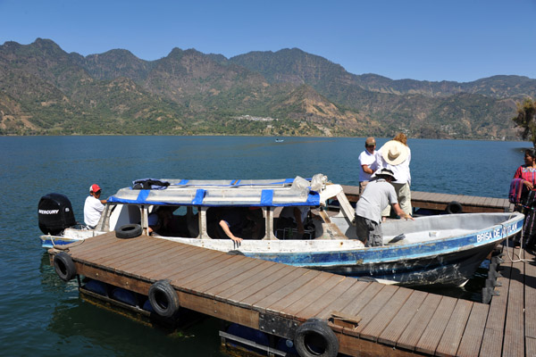 There are two public docks in San Pedro - the one for the north shore and Panajachel is on the northwest side of town