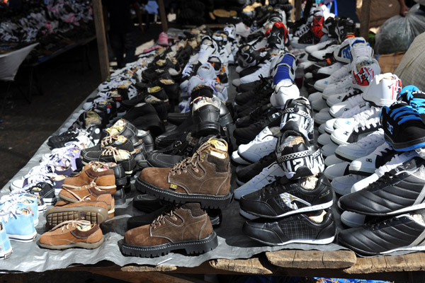 Shoes at the Sololá Market