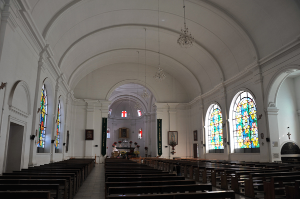 Interior of the Cathedral of Sololá