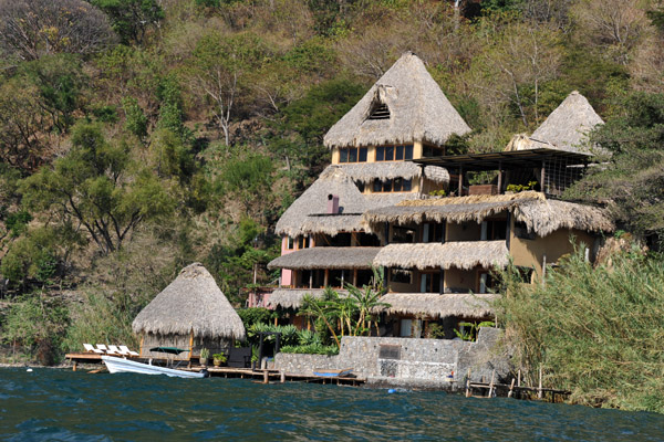 Laguna Lodge - one of many beautiful lakeside hotels accessible only by boat