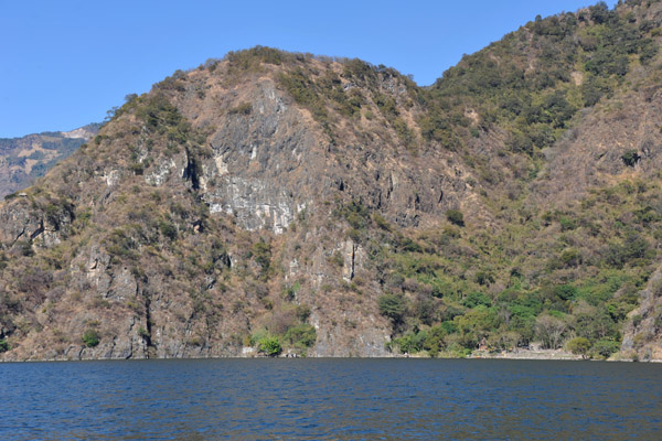 Lake Atitlan was formed 84,000 years ago in the caldera of a giant ancient volcano 