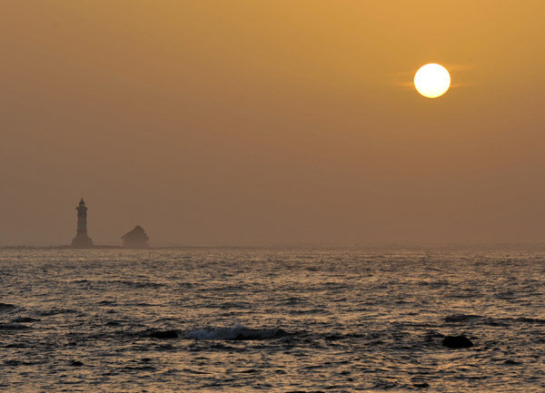 Sunset with the Almadies lighthouse