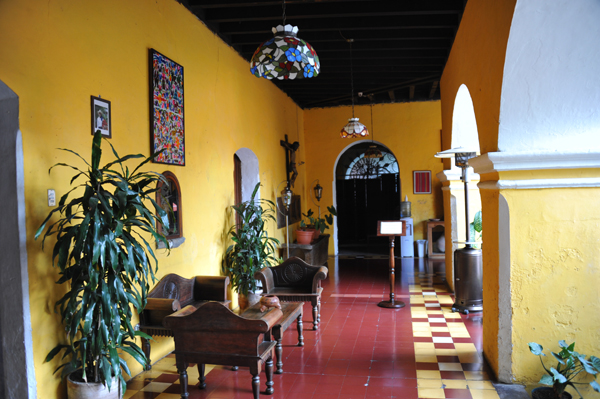 The former Convent of Santa Catalina is now the Hotel El Convento