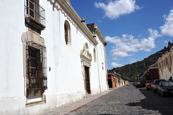 Restored ancillary building on the southeast side of the cathedral, Antigua Guatemala
