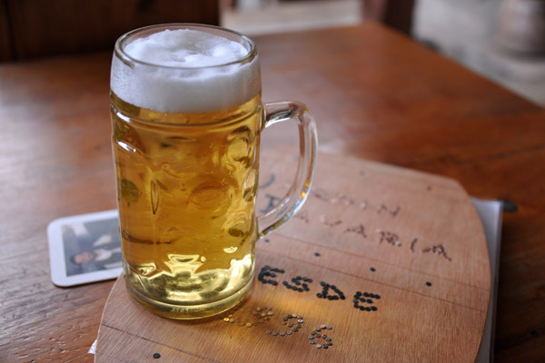A nice cold beer, Jardin Bavaria