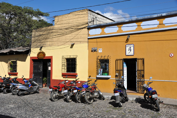 More motorbikes, 5a Calle Pte, Antigua Guatemala