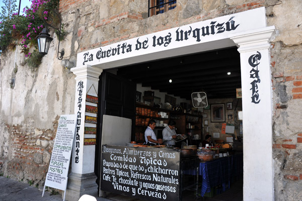La Cuevita de los Urquiz, a good place for Guatemalan food, but not the cheapest