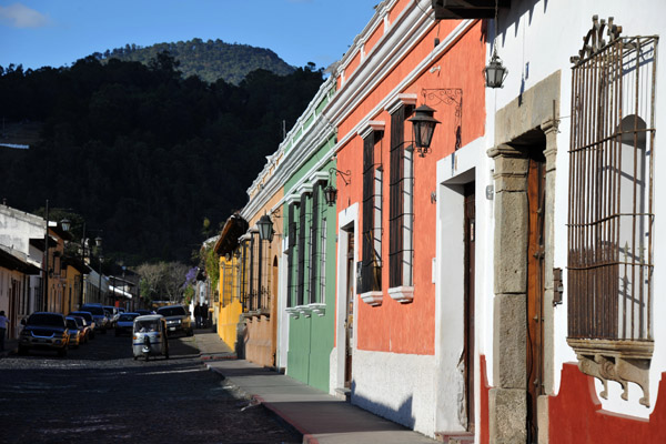 It would be nice if they could banish cars from the town center in Antigua Guatemala