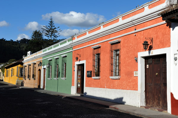 Antigua Guatemala was mostly abandoned after the 1773 earthquake