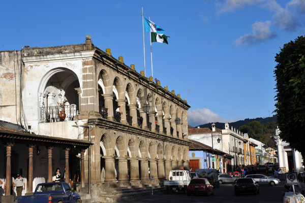 Palacio Del Ayuntamiento, 1743, on the north side of Parque Central, Antigua Guatemala