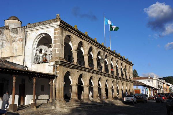 Palacio Del Ayuntamiento, 1743, on the north side of Parque Central, Antigua Guatemala