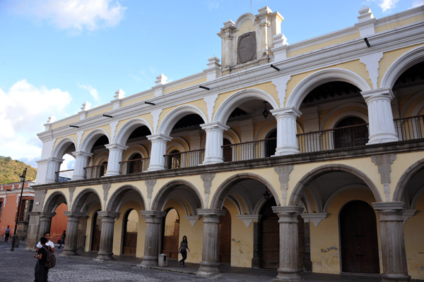 Palacio De Los Capitanes Generales, originally the capital of all the Spanish colonies in Central America