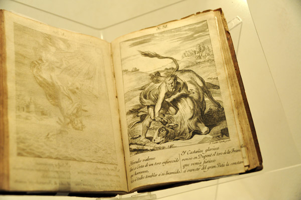 Muso del Libro Antiguo - Hercules and the Cretan Bull