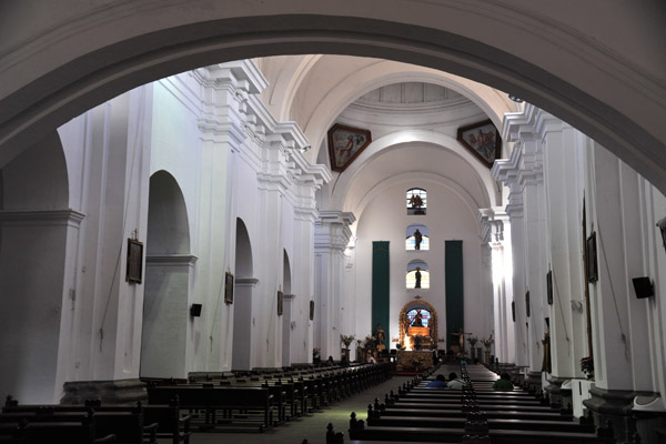 Interior of the Iglesia de San Francisco, Antigua Guatemala