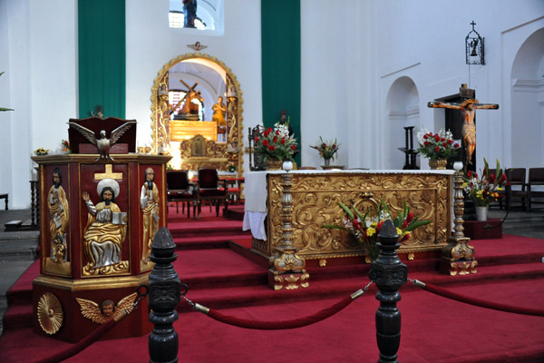 Altar of the Church of San Francisco, Antigua Guatemala