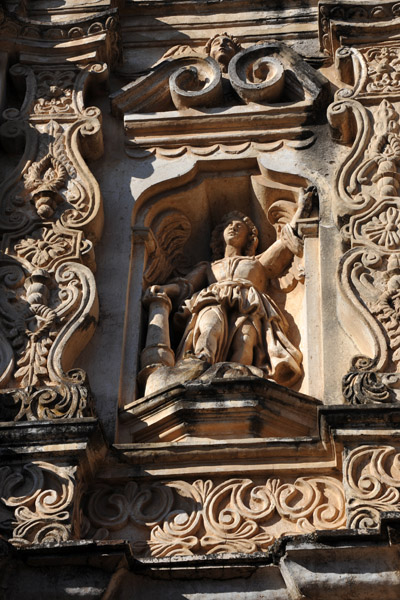 Sculptural detail, Church of Santa Clara