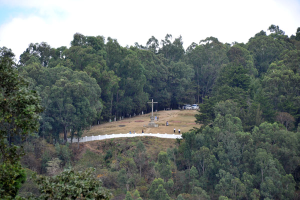 Cerro de la Cruz, a viewpoint a hill to the north of Antigua Guatemala