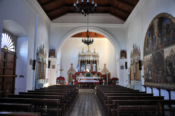 The Church of San Pedro is fully restored as a functioning parish church