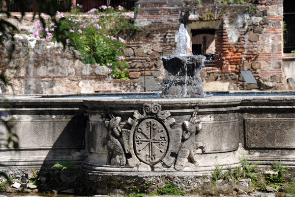 Fountain detail, Convent of Santo Domingo