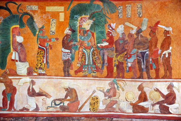 Mural inside the Archeological Museum