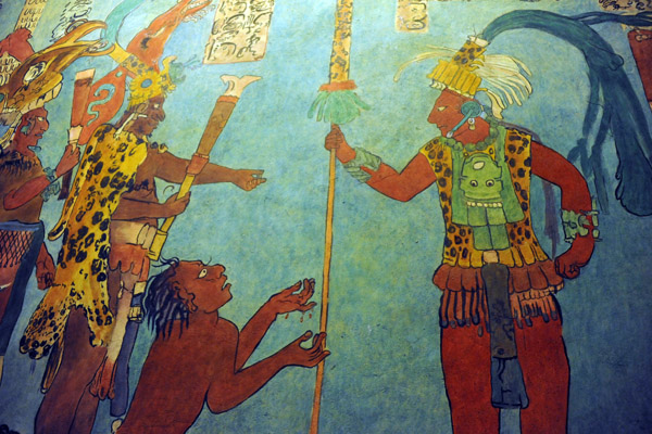 Mural detail - Museo Arqueologico