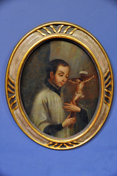 Museo Colonial - oval painting
