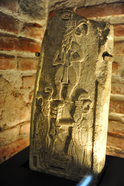 Paseo de los Museos - Carved stele