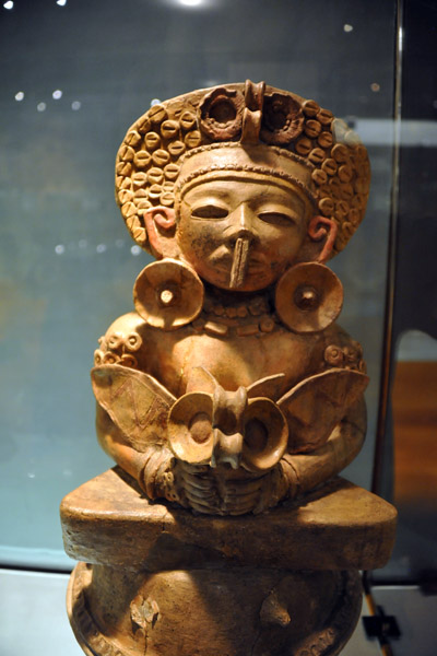 Censer with lid, Guatemalan South Coast, Early Classic Period, 300-600 AD