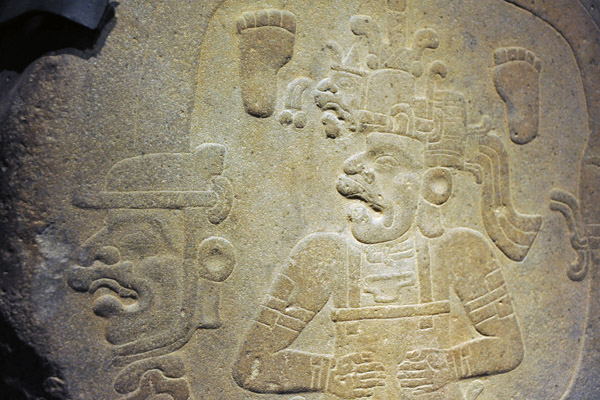 Olmec-style low relief sculpture from the south coast of Guatemala