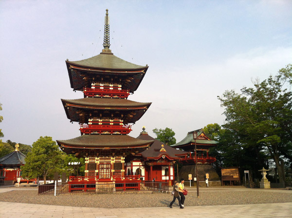 Three-tied Pagoda, Naritasan-Shinshoji (1712)
