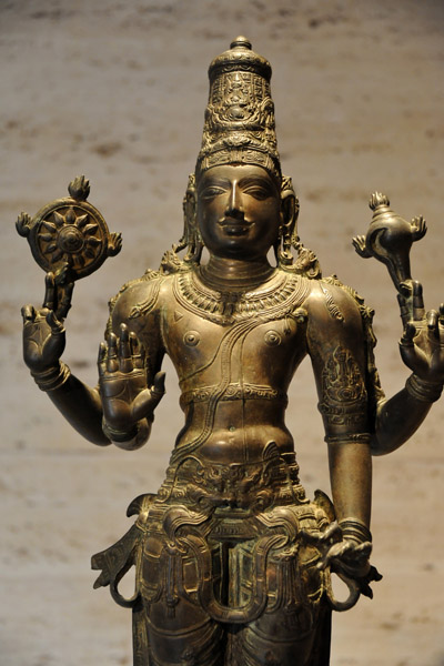 Vishnu, 13th C., South India-Chola period