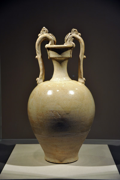 Amphora-Shaped Vase, Tang Dynasty, 7th-8th C. China