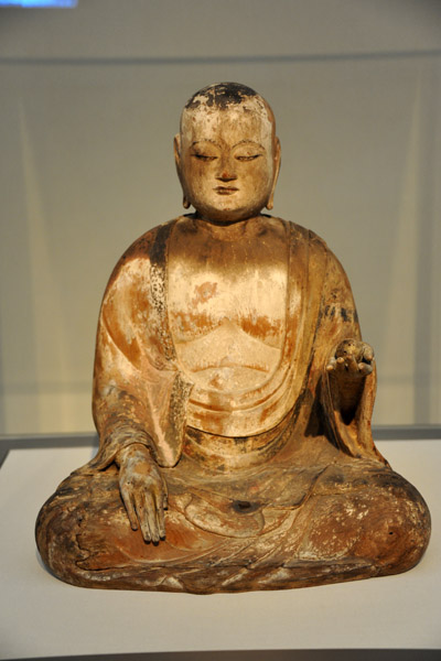 Hachiman in the Guise of a Buddhist Priest, Japan-Heian Period, 11th C.