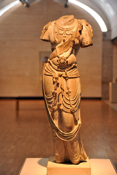 Bodhisattva Torso, Tang Dynasty, ca 775-800 AD