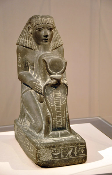 Kneeling Statue of Senenmut, Chief Steward of Queen Hatshepsut, 18th Dynasty, ca 1473-1458 BC