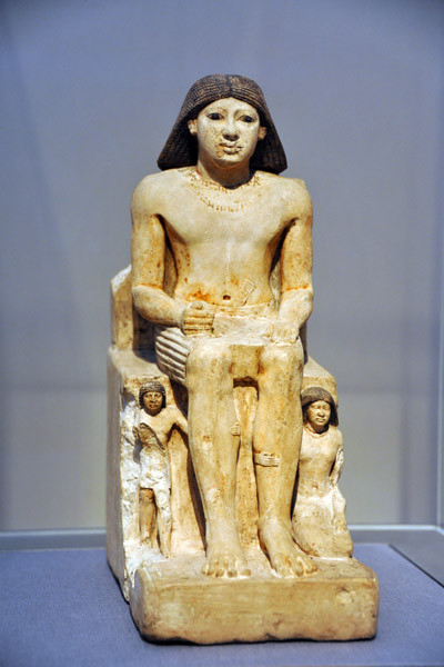 Group Statue of Ka-nefer and his Family, 5th Dynasty, ca 2450 BC